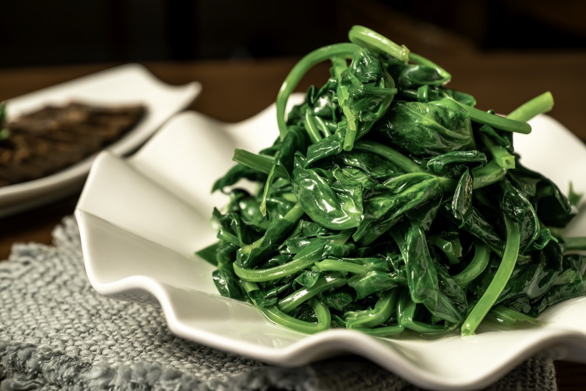 Stir-fried soybean sprouts at Din Ding Dumpling House Bay Area